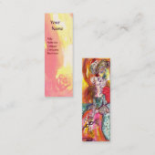 COLOMBINA / uitvoerende kunsten, kostuumontwerper Mini Visitekaartje (Voorkant / Achterkant)