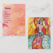 COLOMBINA / uitvoerende kunsten, kostuumontwerper Visitekaartje (Voorkant / Achterkant)