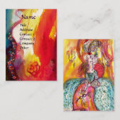 COLOMBINA / uitvoerende kunsten, kostuumontwerper Visitekaartje (Voorkant / Achterkant)