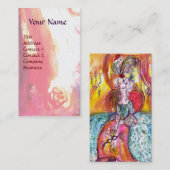 COLOMBINA / uitvoerende kunsten, kostuumontwerper Visitekaartje (Voorkant / Achterkant)