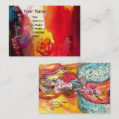 COLOMBINA / uitvoerende kunsten, kostuumontwerper Visitekaartje (Voorkant / Achterkant)