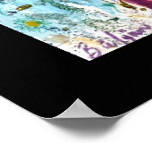 COLOMBINA / Venetiaans Maskerade Poster (Hoek)
