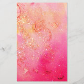 COLOMBINA/Venetiaanse maskerade maskers Briefpapier (Achterkant)