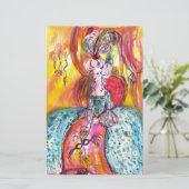 COLOMBINA/Venetiaanse maskerade maskers Briefpapier (Staand voorkant)