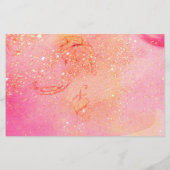 COLOMBINA/Venetiaanse maskerade maskers Briefpapier (Achterkant)