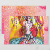 COLOMBINA/Venetiaanse maskerade maskers Briefpapier (Voorkant / Achterkant)