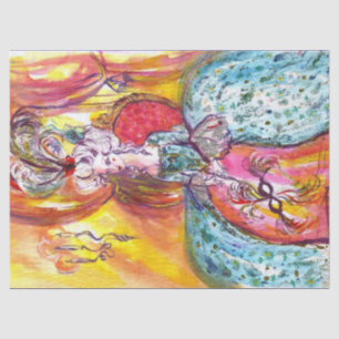 COLOMBINA/Venetiaanse maskerade maskers Tissuepapier