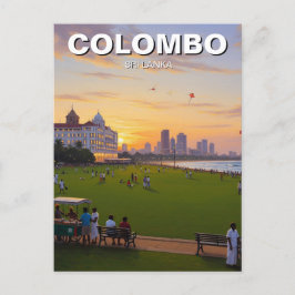 Colombo Sri Lanka Briefkaart