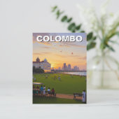 Colombo Sri Lanka Briefkaart (Staand voorkant)