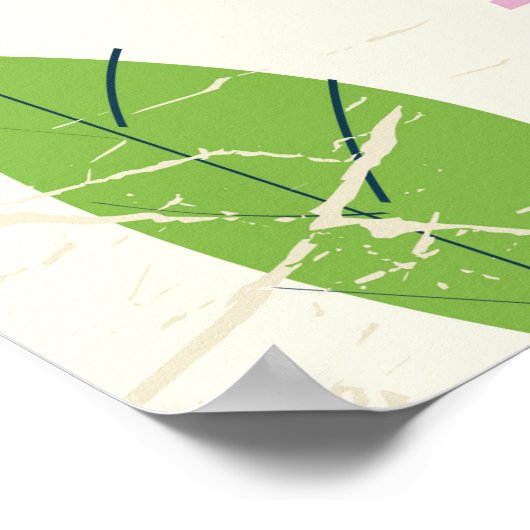 Colombo Sri Lanka —  reisposter Poster (Hoek)