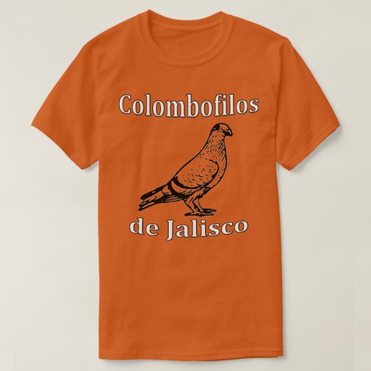 Colombofilos de Jalisco 1 T-shirt (Design voorkant)