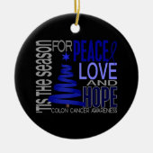Colon Cancer 1 Ornaments Keramisch Ornament (Voorkant)