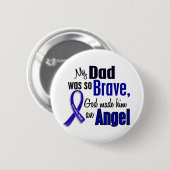 Colon Cancer ANGEL 1 Ronde Button 5,7 Cm (Voorkant /achterkant)