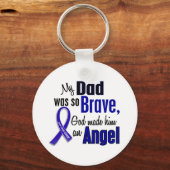 Colon Cancer ANGEL 1 Sleutelhanger (Voorkant)