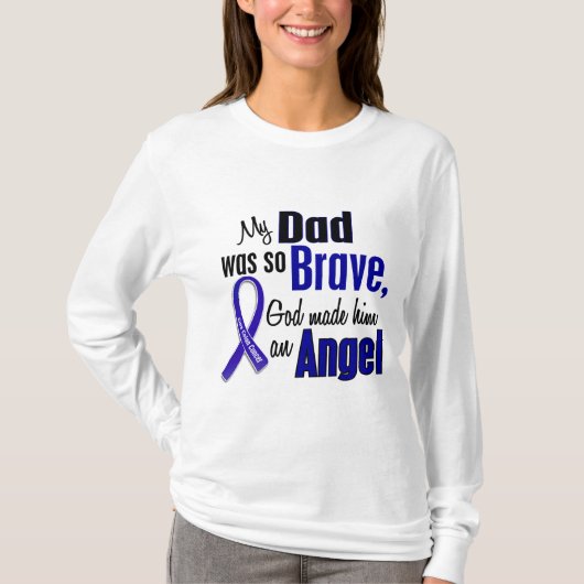 Colon Cancer ANGEL 1 T-shirt (Voorkant)