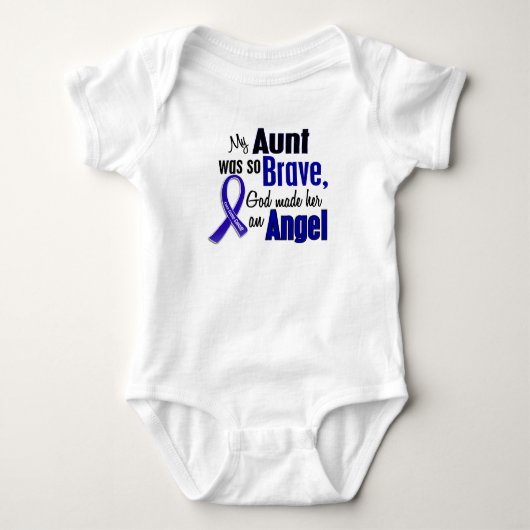 Colon Cancer ANGEL 1 tante Romper (Voorkant)