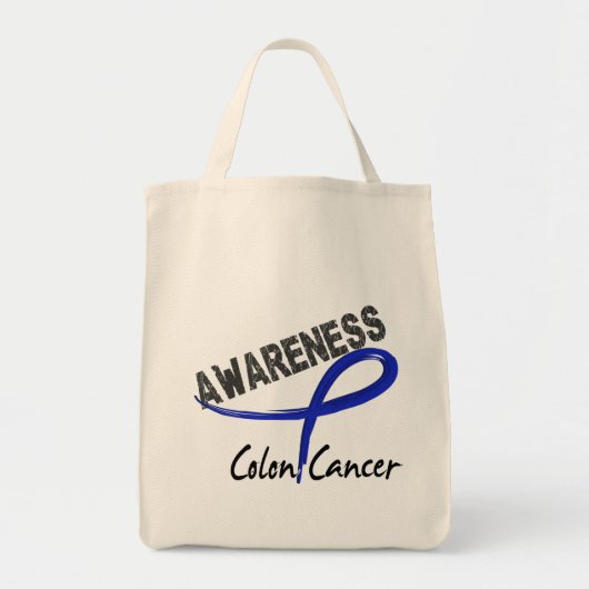 Colon Cancer Awareness 3 Tote Bag (Voorkant)