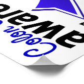 Colon Cancer Awareness 5 Poster (Hoek)