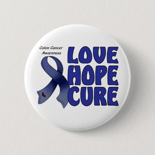 Colon Cancer Awareness Ronde Button 5,7 Cm (Voorkant)