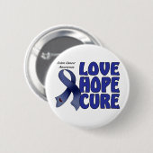 Colon Cancer Awareness Ronde Button 5,7 Cm (Voorkant /achterkant)