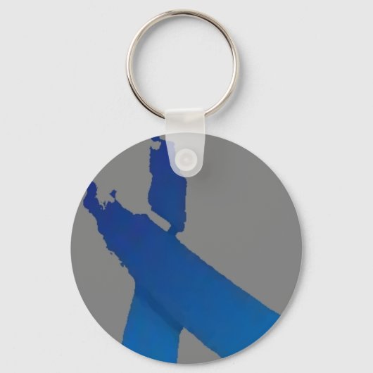 Colon Cancer Awareness Sleutelhanger (Voorkant)