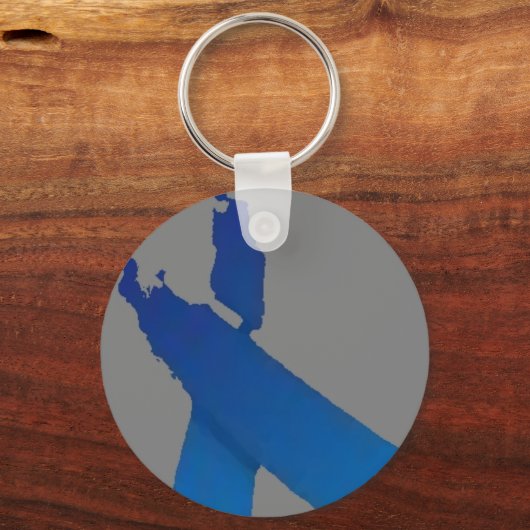 Colon Cancer Awareness Sleutelhanger (Voorkant)