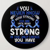 Colon Cancer Awareness/Support Button (Voorkant)