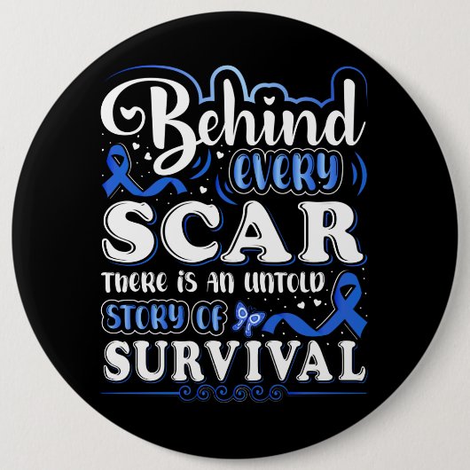 Colon Cancer Awareness/Support Button (Voorkant)