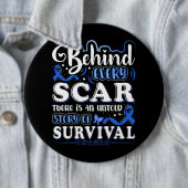 Colon Cancer Awareness/Support Button (In situ)