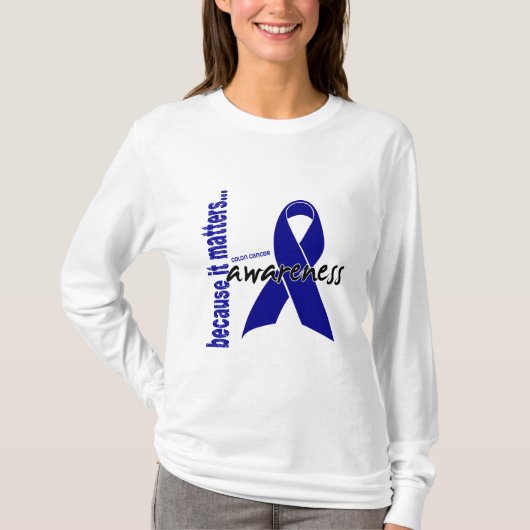 Colon Cancer Awareness T-shirt (Voorkant)