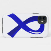 Colon Cancer Blue Ribbon 3 Case-Mate iPhone Case (Achterkant (horizontaal))