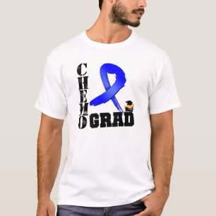 Colon Cancer Chemo Afstudeerder T-shirt