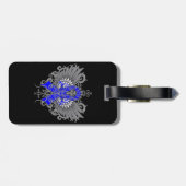 Colon Cancer Cool Wings Bagagelabel (Achterkant horizontaal)