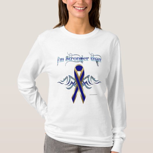 Colon Cancer Dames Shirt met lange mouwen (Voorkant)