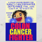Colon Cancer Fighter Benefit Flyer (Achterkant)