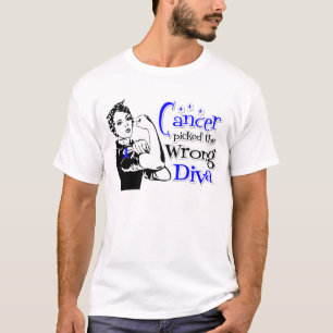 Colon Cancer heeft de verkeerde diva afgebeeld T-shirt