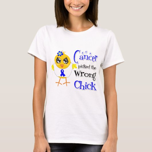Colon Cancer heeft het verkeerde bakje afgebeeld T-shirt (Voorkant)