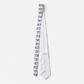 Colon Cancer Hero Blue Ribbon Stropdas (Achterkant)