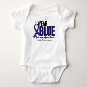Colon Cancer I Draag Blue voor mijn oma 10 Romper