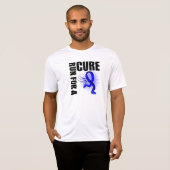Colon Cancer looppas voor een kuur T-shirt (Voorkant volledig)