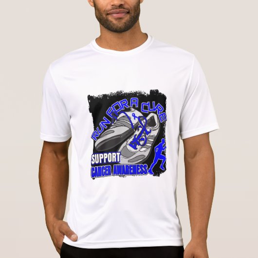 Colon Cancer - Mannen lopen voor een kuur T-shirt (Voorkant)