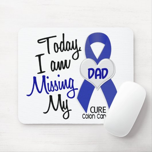 Colon Cancer MISSING MY DAD Muismat (Met muis)