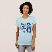 Colon Cancer MISSING MY MOM T-shirt (Voorkant volledig)