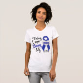 Colon Cancer MISSING MY MOM T-shirt (Voorkant volledig)