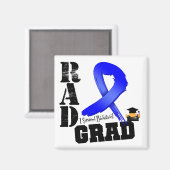 Colon Cancer Radiation Therapy RAD Afstudeerder Magneet (Voorkant / Achterkant)