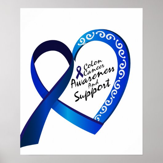 Colon Cancer Suppor Gifts Poster (Voorkant)