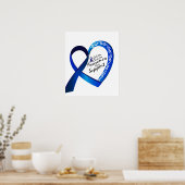 Colon Cancer Suppor Gifts Poster (Keuken)