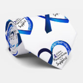 Colon Cancer Suppor Gifts Stropdas (Opgerold)