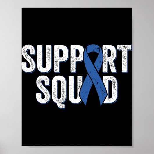 Colon Cancer Support Squad Poster (Voorkant)