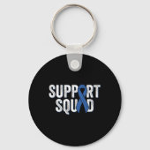 Colon Cancer Support Squad Sleutelhanger (Voorkant)